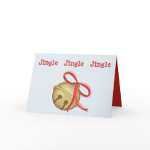 Weihnachtsbell-Gruß-Karte