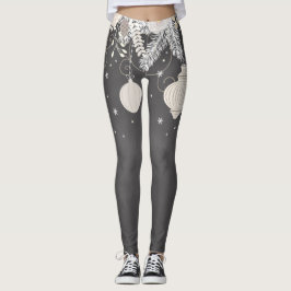 Weihnachtsbelt-Leggings Leggings