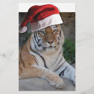 WeihnachtsBengalischer Tiger Briefpapier
