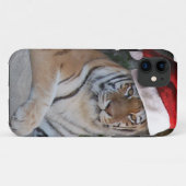 WeihnachtsBengalischer Tiger Case-Mate iPhone Hülle (Rückseite (Horizontal))