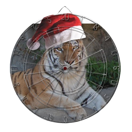 WeihnachtsBengalischer Tiger Dartscheibe (vorne)