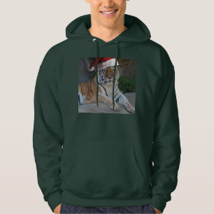 WeihnachtsBengalischer Tiger Hoodie