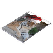 WeihnachtsBengalischer Tiger Notizblock (Linke Seite)