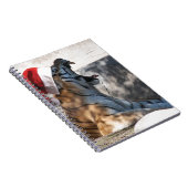 WeihnachtsBengalischer Tiger Notizblock (Rechte Seite)