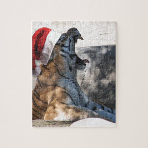 WeihnachtsBengalischer Tiger Puzzle