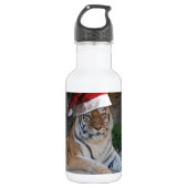 WeihnachtsBengalischer Tiger Trinkflasche (Vorderseite)