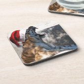 WeihnachtsBengalischer Tiger Untersetzer (Linke Seite)