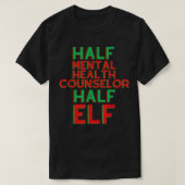 Weihnachtsberater für psychische Gesundheit Shirt (Design vorne)