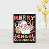 Weihnachtsberater Karte (Gelbe Blume)