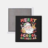 Weihnachtsberater Magnet (Vorderseite/Rückseite)