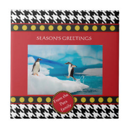 Weihnachtsbereich Dogzahnart, Hahnentrittmuster Fliese