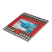 Weihnachtsbereich Dogzahnart, Hahnentrittmuster Fliese (Seite)