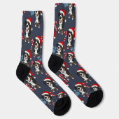 Weihnachtsberge Socken (Rechts)