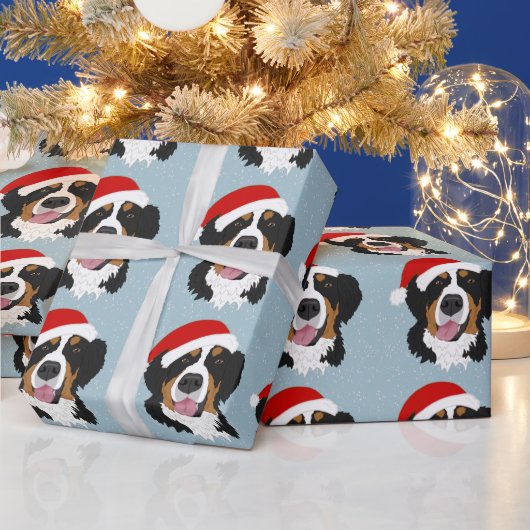 Weihnachtsberger Hund  Geschenkpapier (Feiertage)