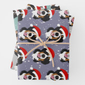 Weihnachtsberger Hund Geschenkpapier Set (Beispiel)