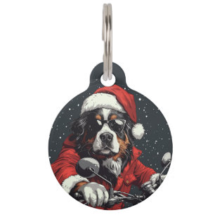 Weihnachtsberger Hund Haustiermarke