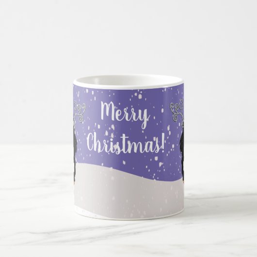 Weihnachtsberger Hund Kaffeetasse (Mittel)