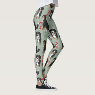 Weihnachtsberger Hund Leggings