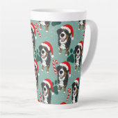 Weihnachtsberger Hund Milchtasse (Rechte Ecke)
