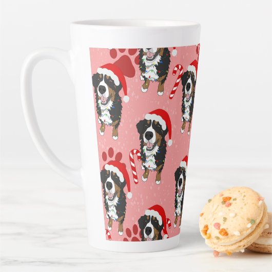 Weihnachtsberger Hund Milchtasse (Beispiel)