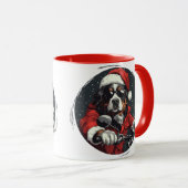 Weihnachtsberger Hund Tasse (VorderseiteRechts)