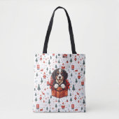 Weihnachtsberner Hundelfest Geschenkboxen Tasche (Vorderseite)