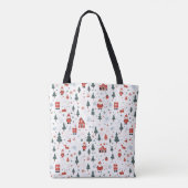 Weihnachtsberner Hundelfest Geschenkboxen Tasche (Rückseite)