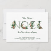 Weihnachtsberries Blumenmuseum Weihnachten Holiday Ankündigung (Vorderseite)