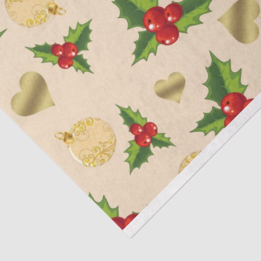 Weihnachtsberries - Designreihe 9 Seidenpapier (Ausschnitt)