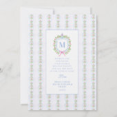 Weihnachtsberries Einladung (Rückseite)