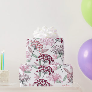 Weihnachtsberries Folies Land Kunst Geschenkpapier