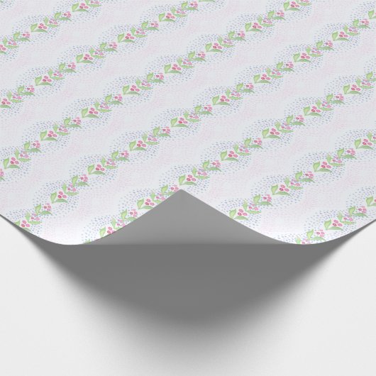 Weihnachtsberries Geschenkpapier (Ecke)