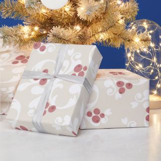 Weihnachtsberries Geschenkpapier