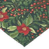 Weihnachtsberries Kurzer Tischläufer (Ecke)