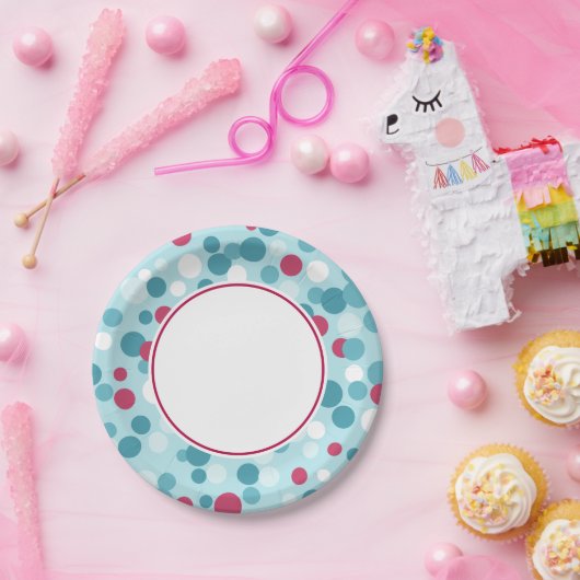 Weihnachtsberries Paper-Teller Pappteller (Party)