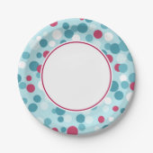 Weihnachtsberries Paper-Teller Pappteller (Vorderseite)