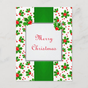 Weihnachtsberries Postkarte