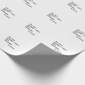 Weihnachtsbestverkauf DES EINZIGEN PAKETS I WOLL Geschenkpapier (Ecke)