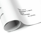 Weihnachtsbestverkauf DES EINZIGEN PAKETS I WOLL Geschenkpapier (Rolleneckpunkt)