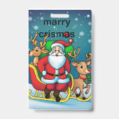 Weihnachtsbeutel Ausweis (Rückseite)
