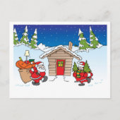 Weihnachtsbewegliche Karte (Vorderseite)