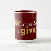Weihnachtsbibel Inspiration Tasse (Zentrum)