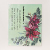 Weihnachtsbibel Vers Jigsaw Puzzle (Vertikal)