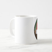 Weihnachtsbiber - Weiße 11 oz klassische Weiße Tas Kaffeetasse (Vorderseite Links)