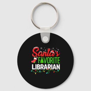Weihnachtsbibliotheksbuch des Lieblingsbibliotheka Schlüsselanhänger