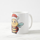 Weihnachtsbiene Kaffeetasse (VorderseiteRechts)