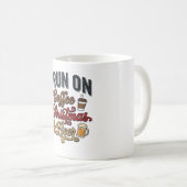 Weihnachtsbier-Feier-Abend-Design Kaffeetasse (VorderseiteRechts)