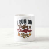 Weihnachtsbier-Feier-Abend-Design Kaffeetasse (Mittel)