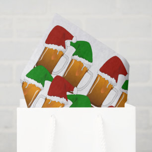 Weihnachtsbier Freude Seidenpapier
