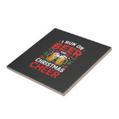 Weihnachtsbier Freuden Festtags Trinken Fliese (Seite)